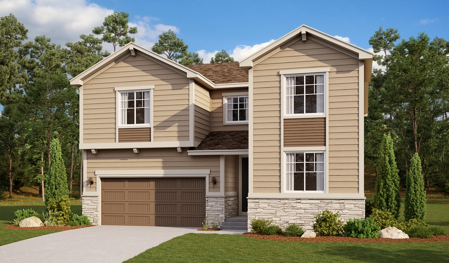 Coronado floor plan at Belleview Village Richmond