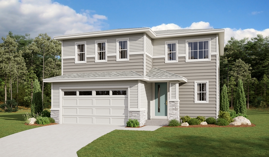 Coral floor plan at Seasons at Oak Neighborhood at