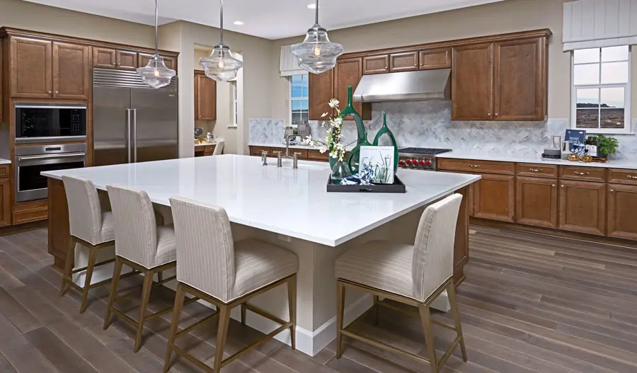 Kitchen of the Hanford plan in Denver