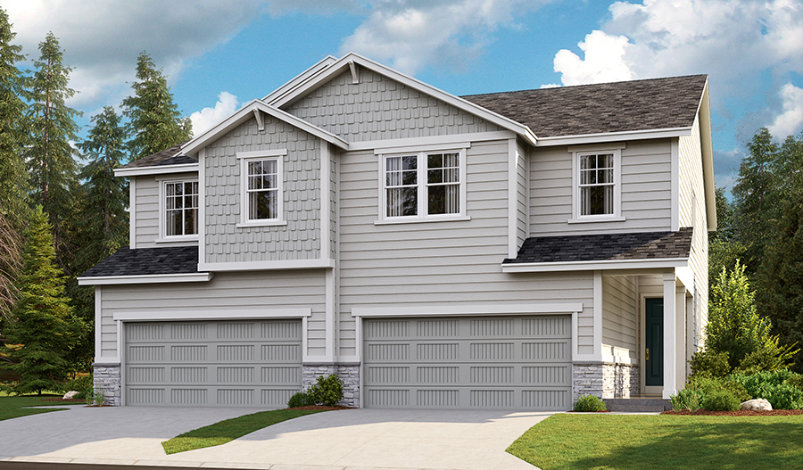 Sandalwood floor plan at Seasons at Kemper Grove Richmond American Homes