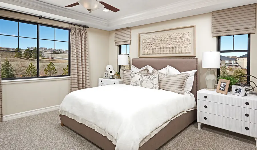 The Harris Owner's bedroom of the Harris plan in Denver