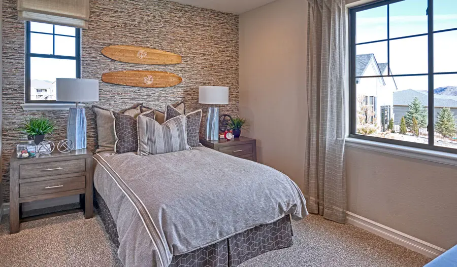 The Harris Guest room of the Harris plan in Denver