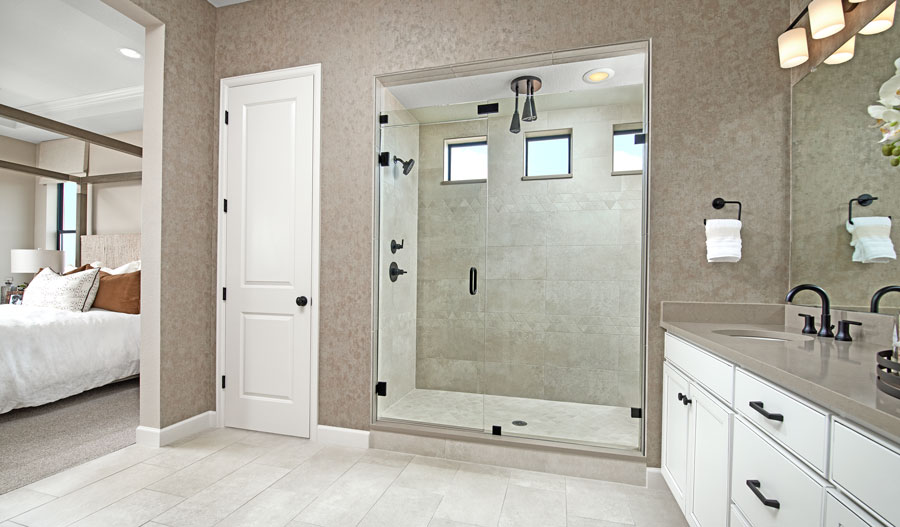 The Darius Owner's bathroom of the Darius plan in Denver