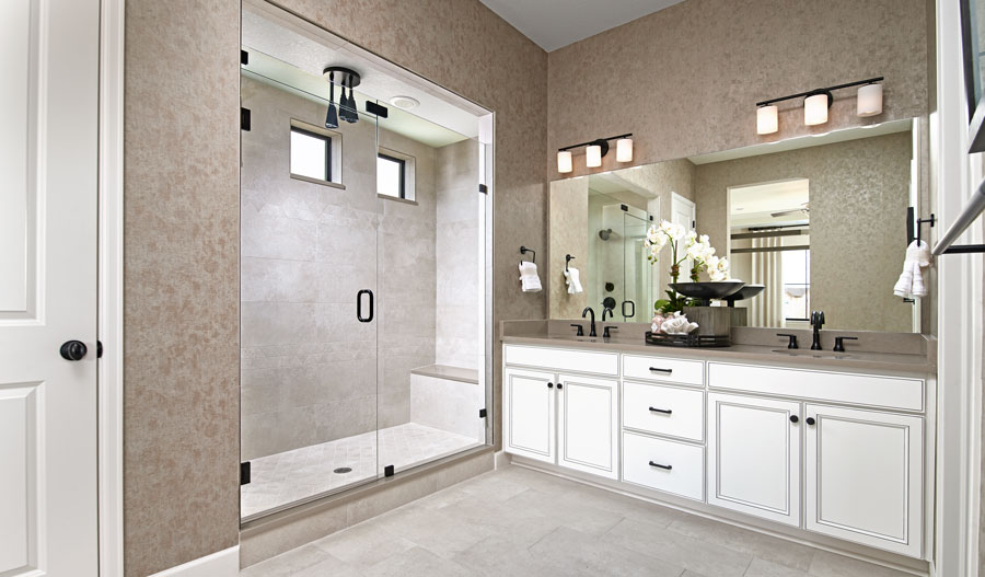 The Darius Owner's bathroom of the Darius plan in Denver