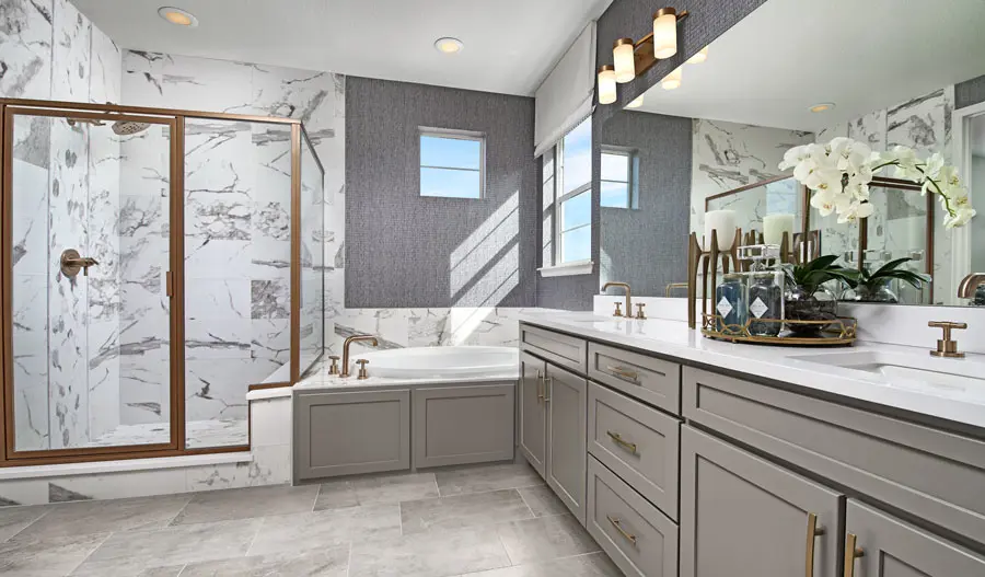 Primary Bathroom Owner's bathroom of the Dillon II plan in Denver