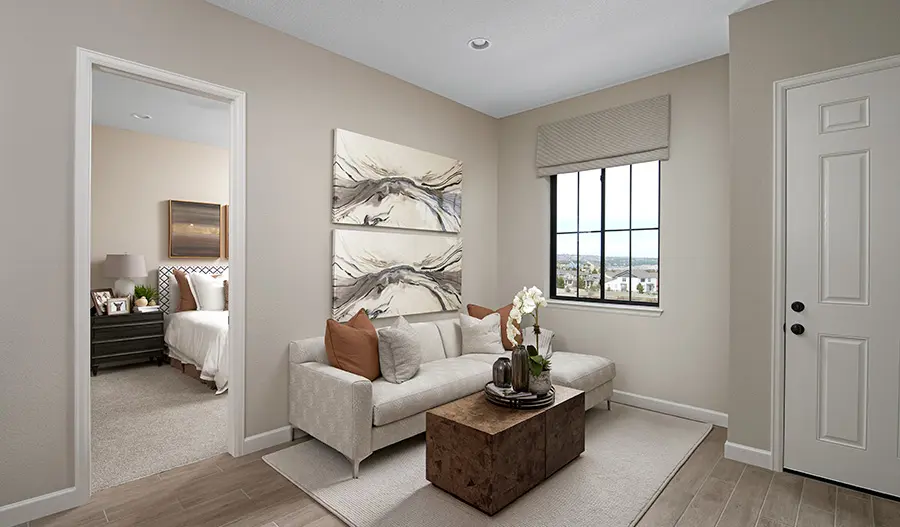 Guest suite of the Darius plan in Denver