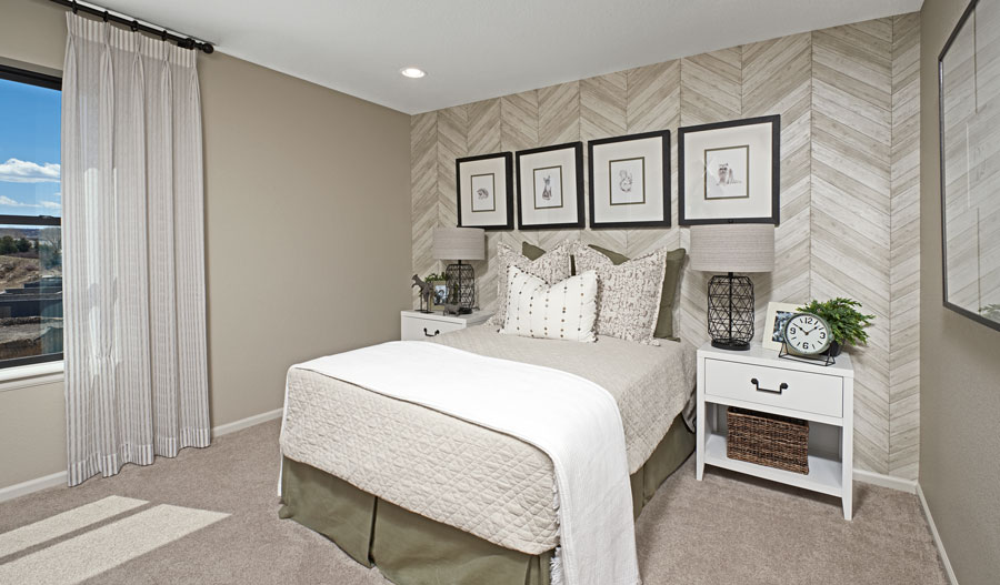 The Avril Guest room of the Avril plan in Denver