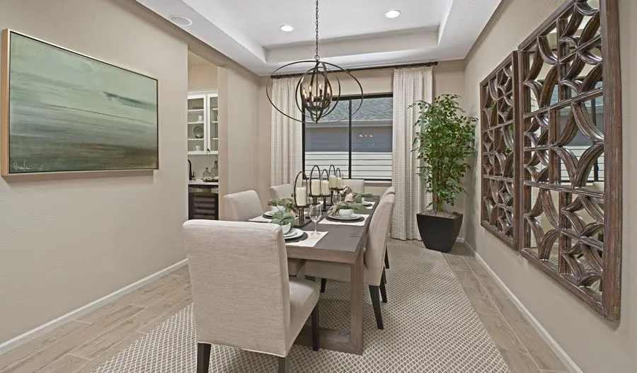 Dining Room Dining room of the Avril plan in Denver