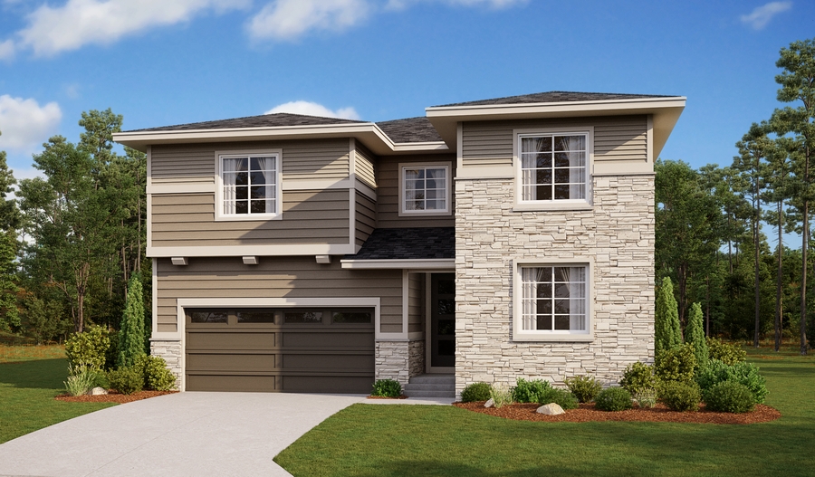 Exterior C of the Coronado floor plan