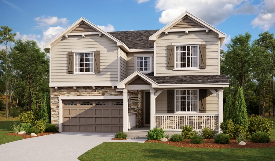 The Coronado - Elevation D Exterior D of the Coronado floor plan
