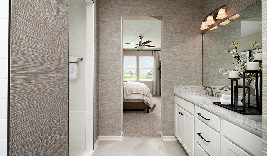 The Appleby Owner's bathroom of the Appleby plan in JAX