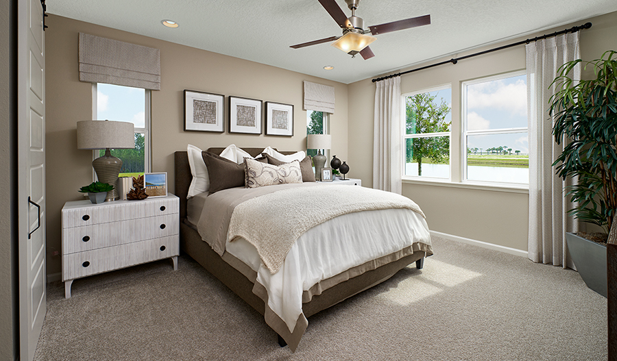 The Appleby Owner's bedroom of the Appleby plan in JAX