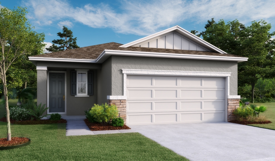Exterior B of the Beech floor plan