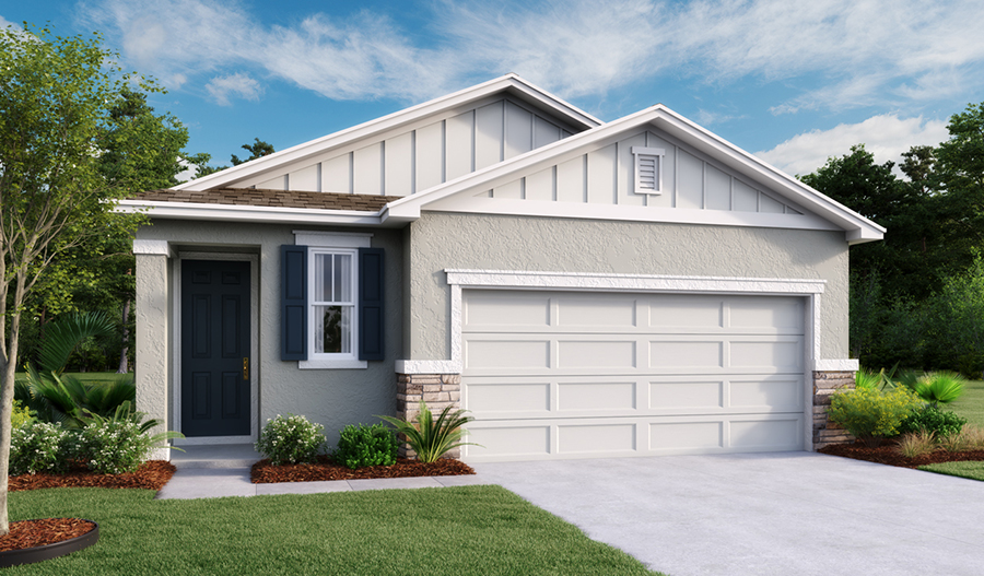 Exterior B of the Fraser floor plan