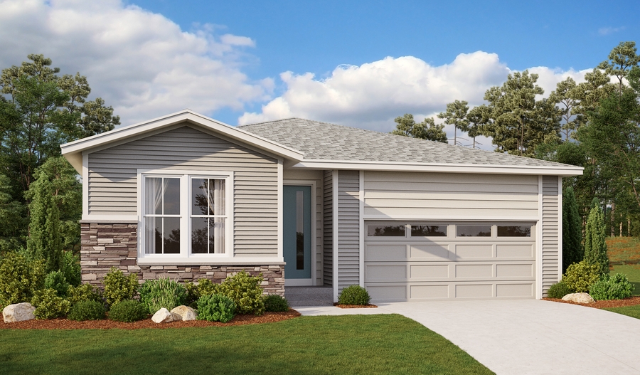 Agate floor plan at Seasons at Oak Neighborhood at Copperleaf