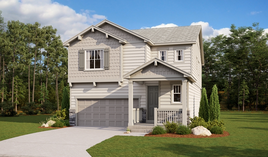 The Liesel - Elevation A Exterior A of the Liesel floor plan