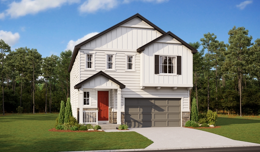 Laurel floor plan at Red Maple Ridge Neighborhood at Copperleaf