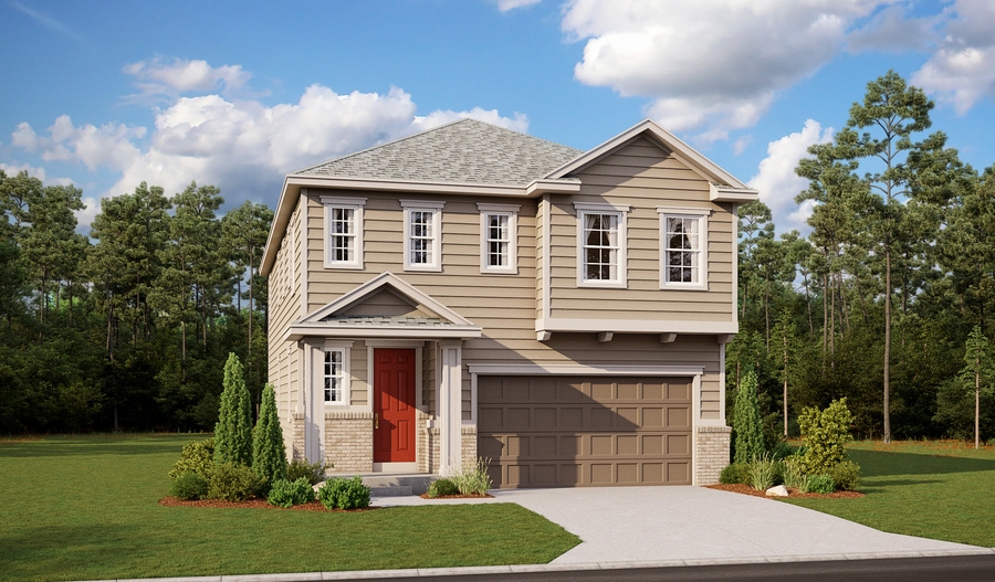 Laurel floor plan at Red Maple Ridge Neighborhood at Copperleaf