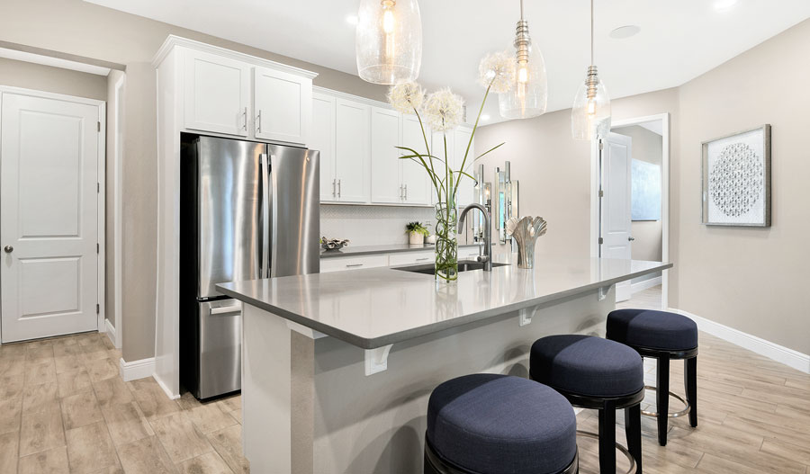 Kitchen of the Pewter plan in Orlando