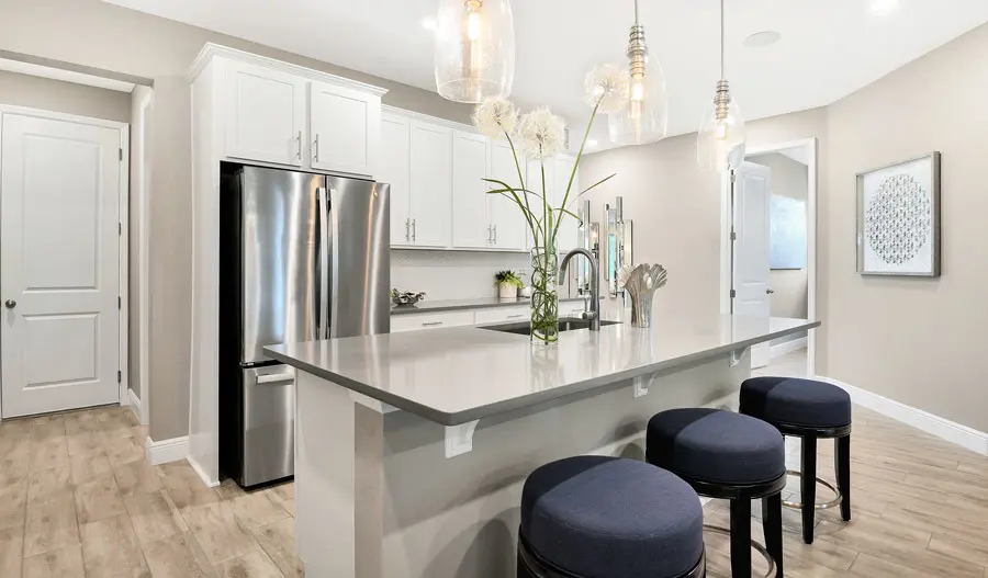Kitchen of the Pewter plan in Orlando
