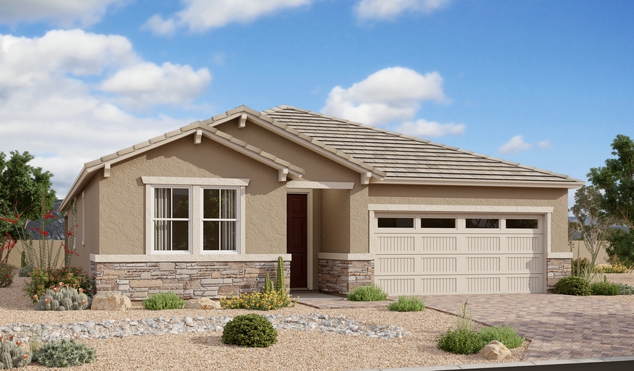 The Raleigh - Elevation B Exterior B of the Raleigh floor plan