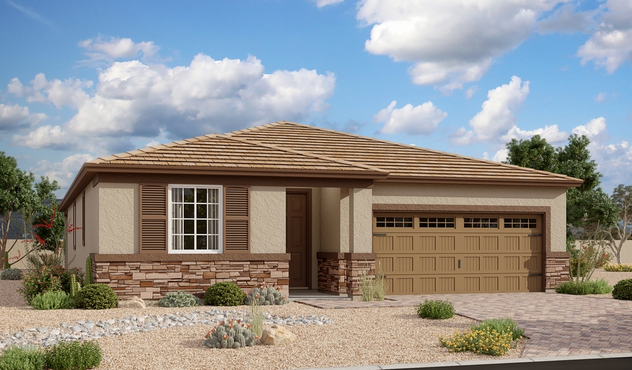 Raleigh floor plan at The Preserve at Desert Oasis
