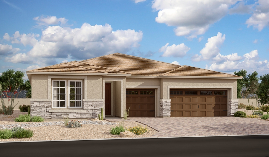 Exterior C of the Darius floor plan