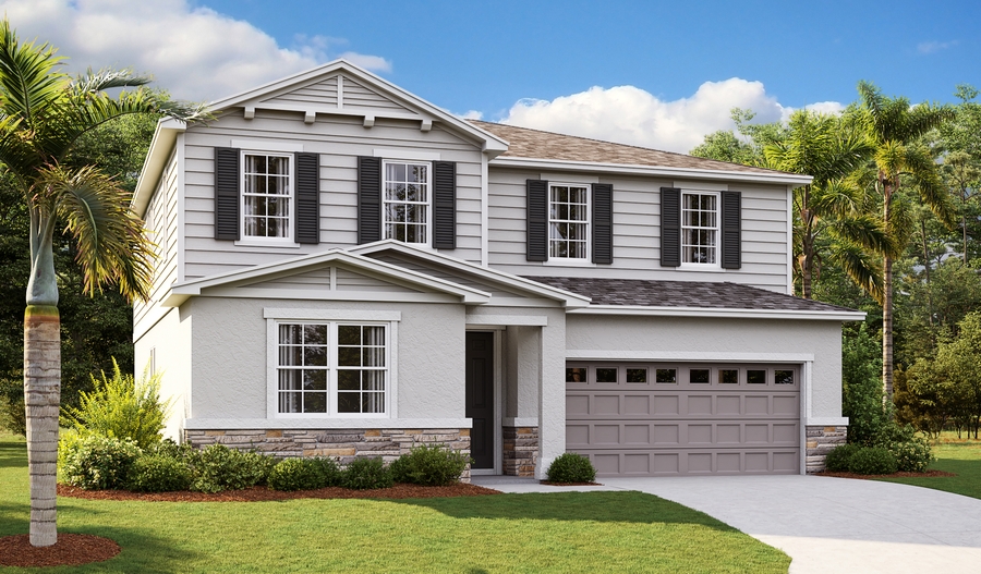 Exterior G of the Ammolite floor plan
