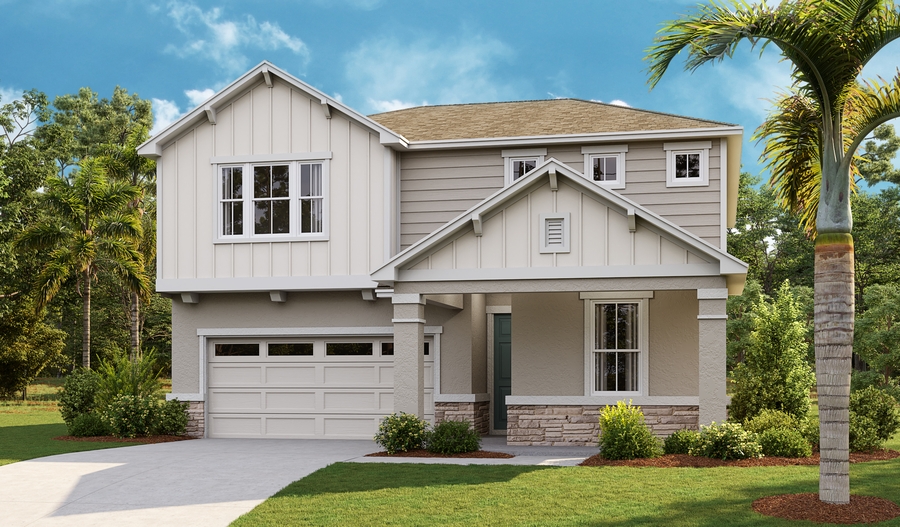 Exterior H of the Moonstone floor plan