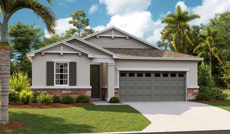 Exterior G of the Ruby floor plan