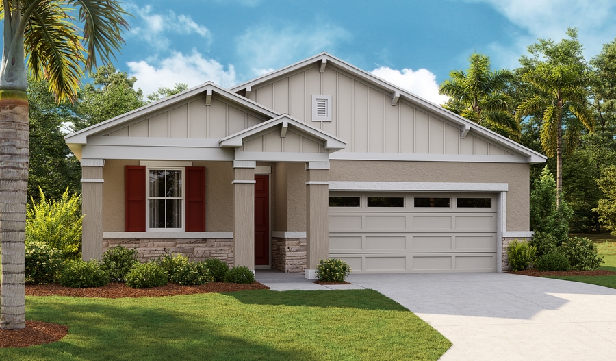 Exterior H of the Ruby floor plan