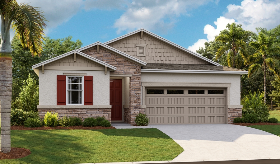 Exterior J of the Ruby floor plan