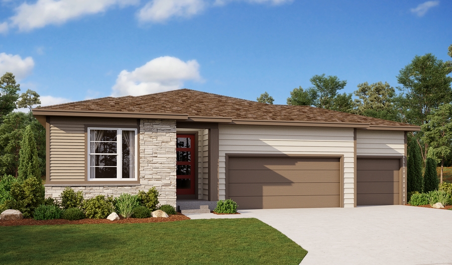 Agate floor plan at Seasons at The Oaks Richmond American Homes