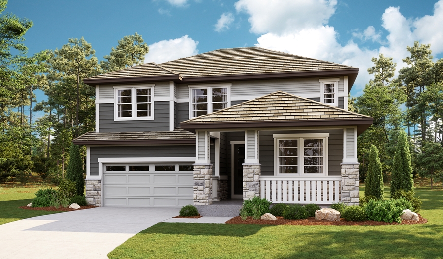 The Hopewell - Elevation D Exterior D of the Hopewell floor plan