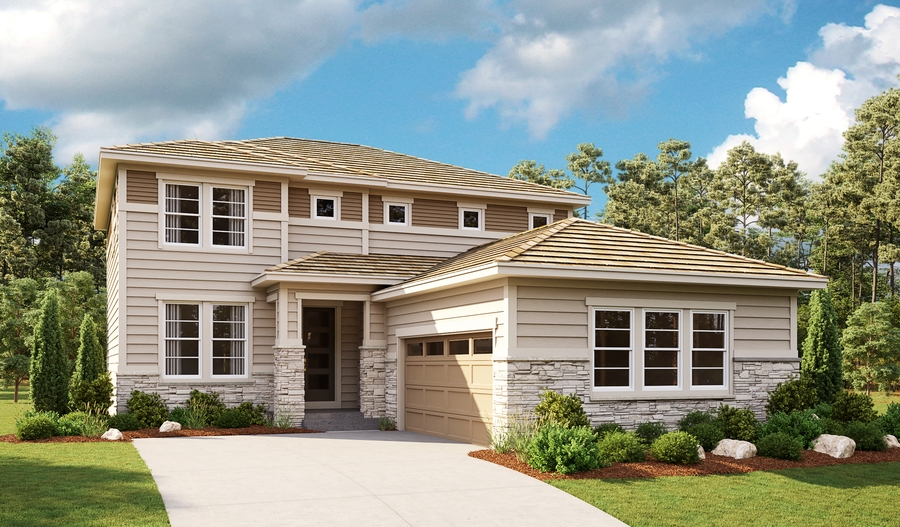 The Skylar - Elevation D Exterior D of the Skylar floor plan