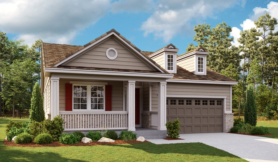 The Anika - Elevation C Exterior C of the Anika floor pla