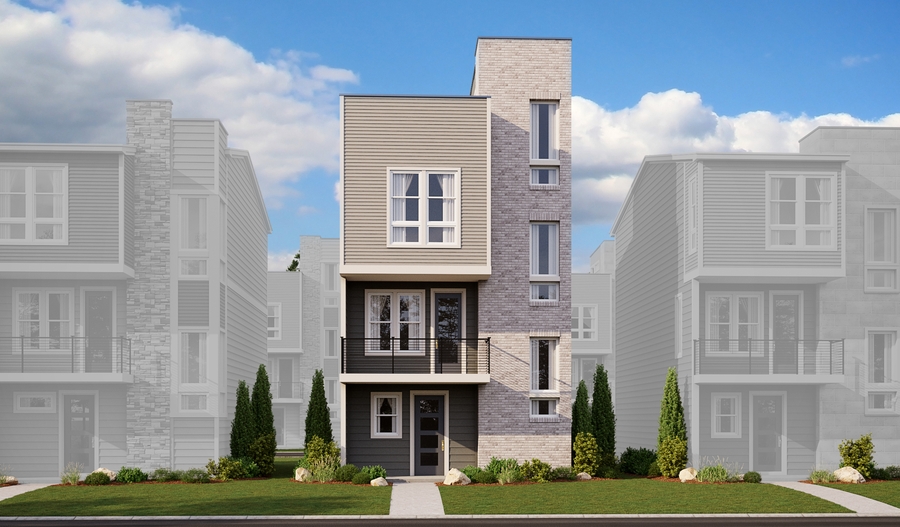 Exterior F of the Soho floor plan