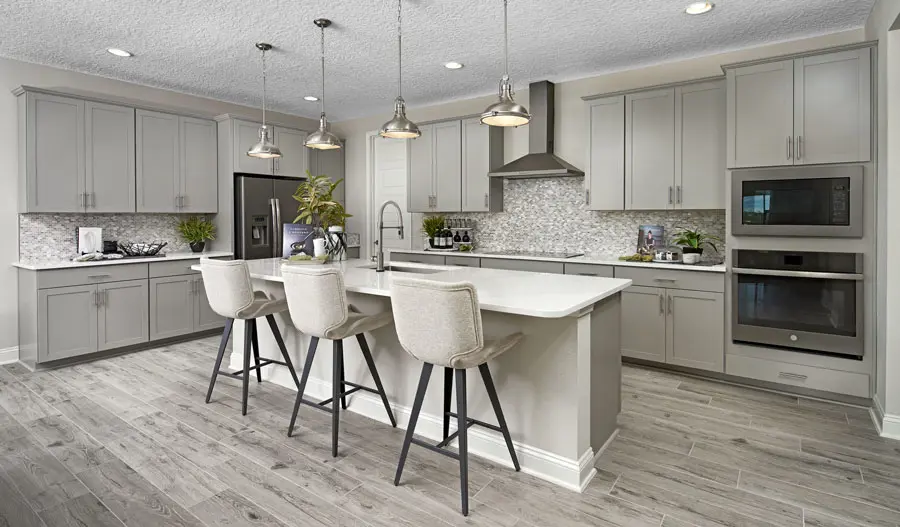 Kitchen of the Harley plan in JAX