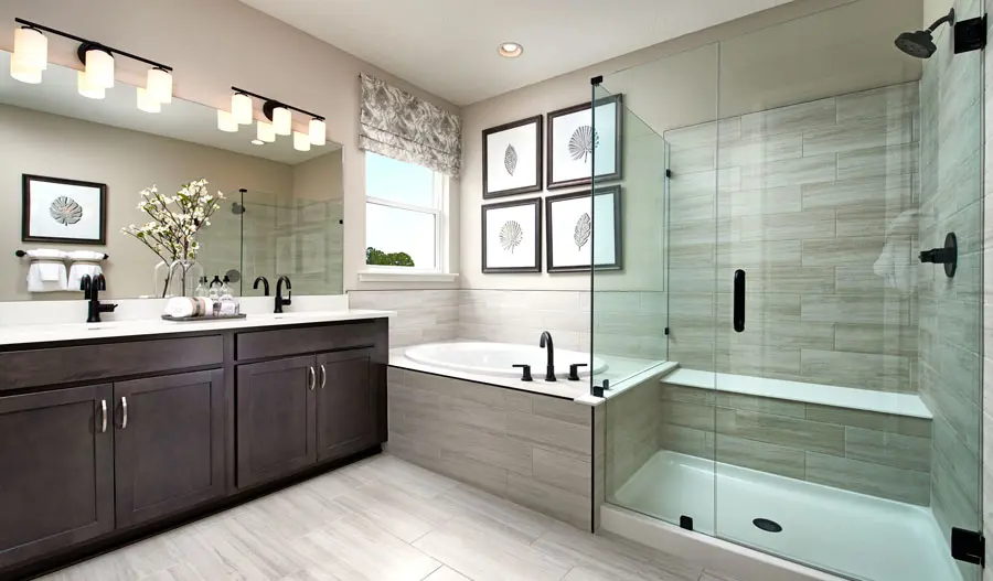Owner's bathroom of the Slate plan in JAX