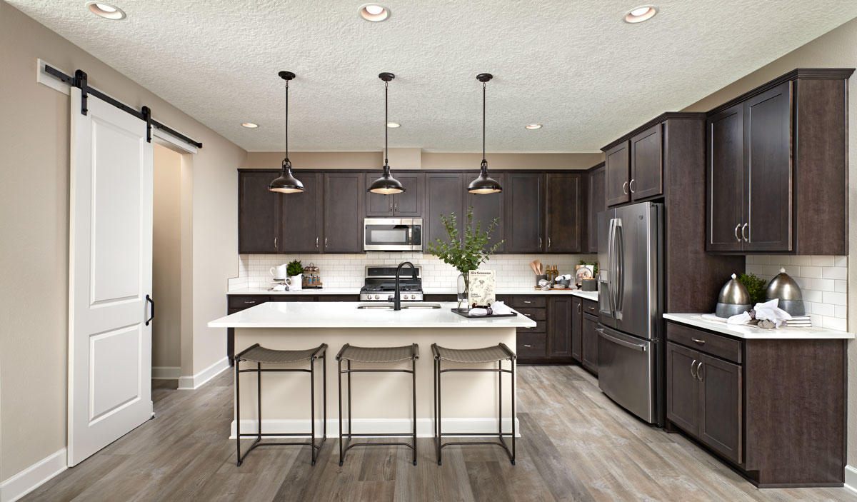 Kitchen of the Slate plan in JAX