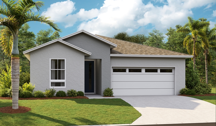 Exterior K of the Ruby floor plan