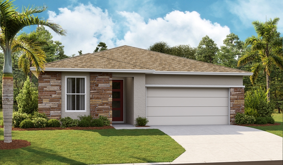 Exterior L of the Ruby floor plan