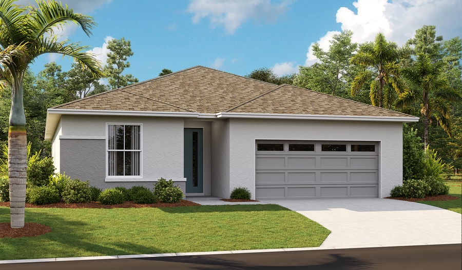 Exterior K of the Slate floor plan