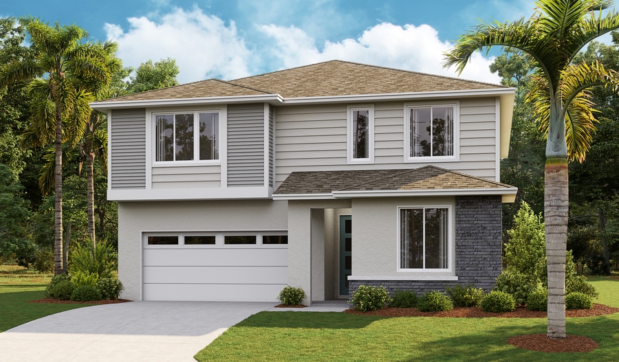 Exterior M of the Moonstone floor plan
