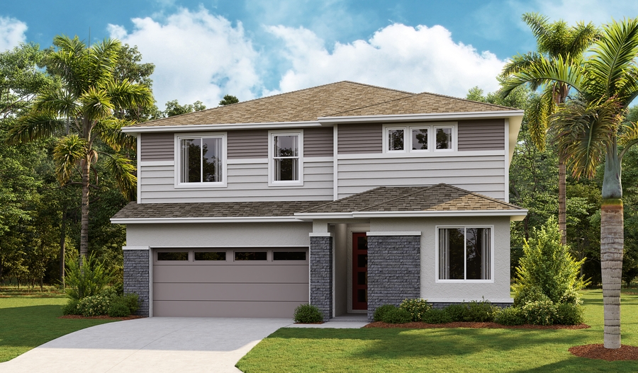 Exterior M of the Pearl floor plan