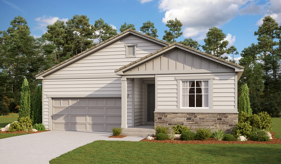Exterior A of the Onyx floor plan