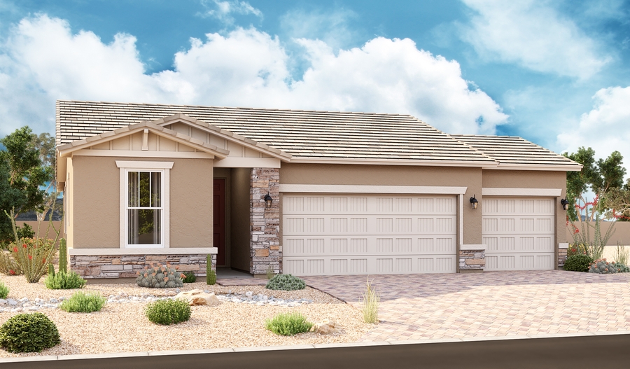 Exterior B of the Larimar Plan