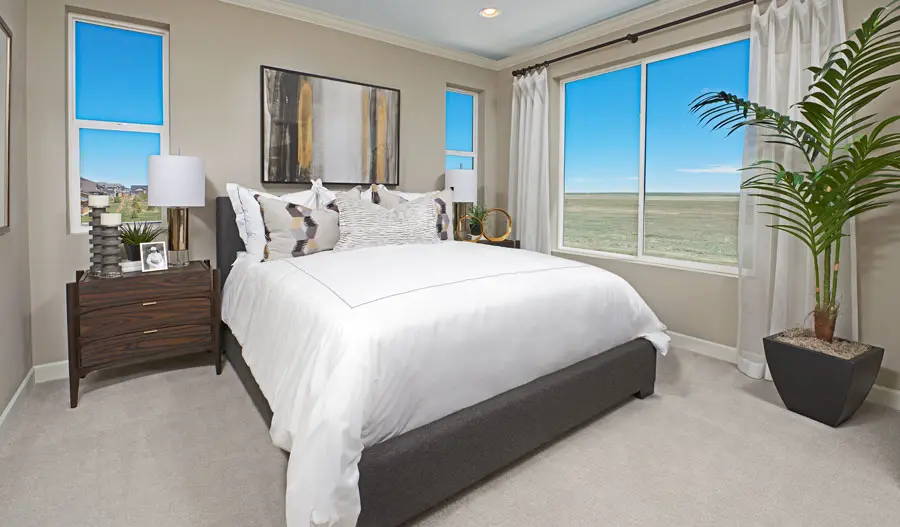 Owner's bedroom of the Chicago plan