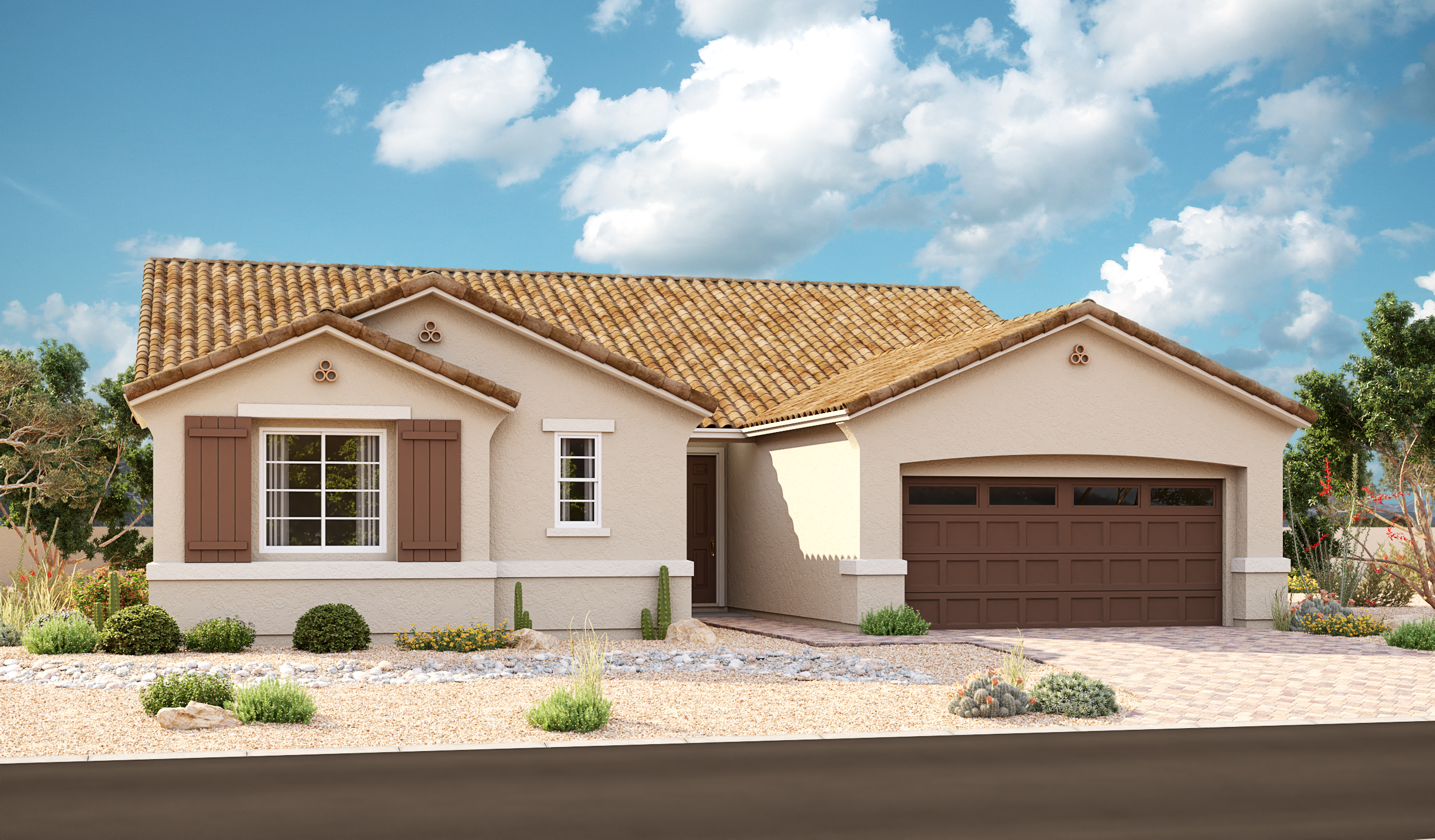 Exterior A of the Dominic Plan