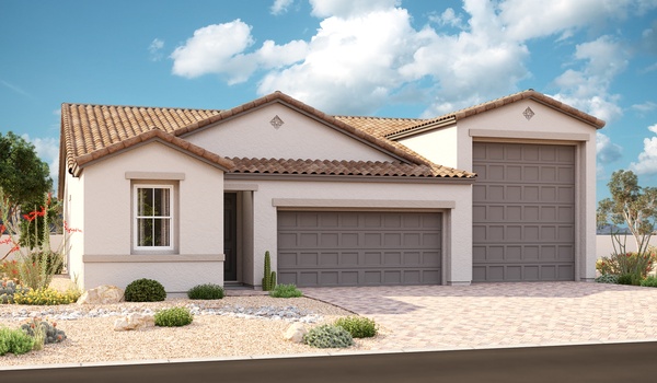 Exterior A of the Pewter plan
